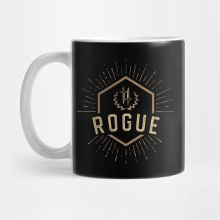 Rogue Character Class Tabletop Roleplaying RPG Gaming Addict Mug